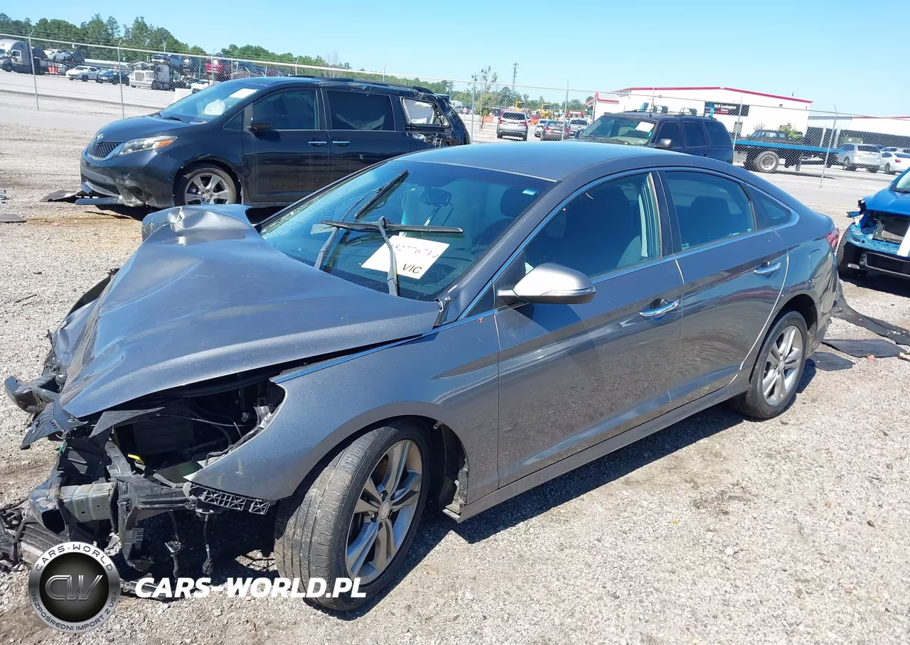 2019 Hyundai Sonata Sel VIN:5NPE34AF3KH735830 - 2