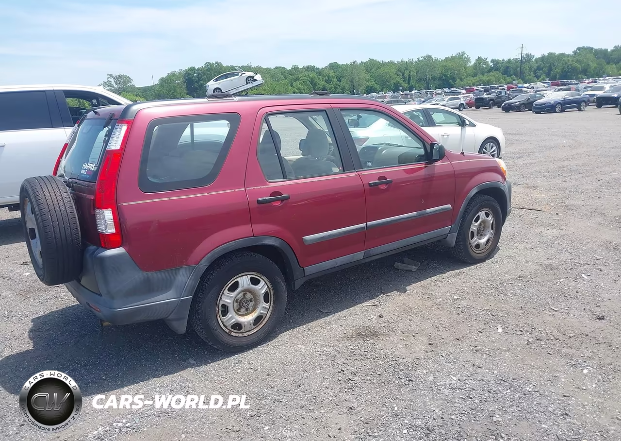 2005 Honda Cr-V Lx VIN:SHSRD78555U343263 - 4