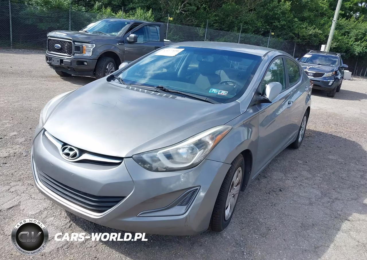 2016 Hyundai Elantra Se VIN:KMHDH4AE3GU543742 - 2