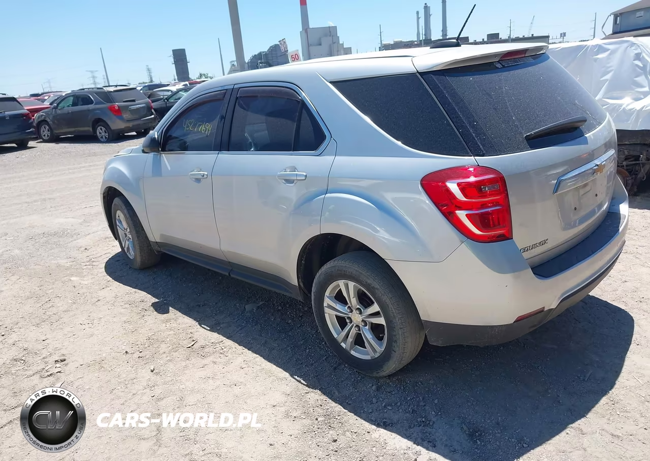 2017 Chevrolet Equinox Ls VIN:2GNALBEK5H1531395 - 3