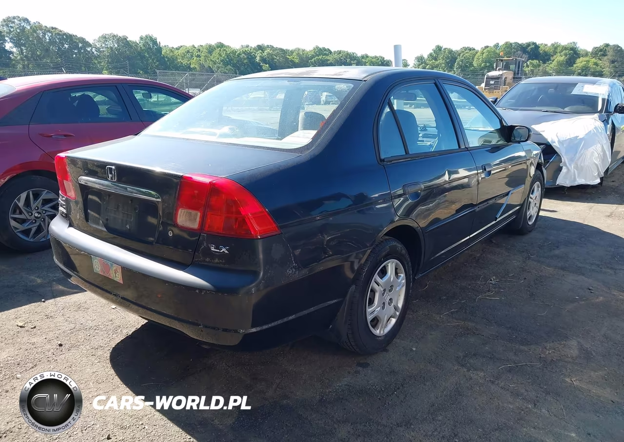 2001 Honda Civic Lx VIN:1HGES16571L063087 - 4