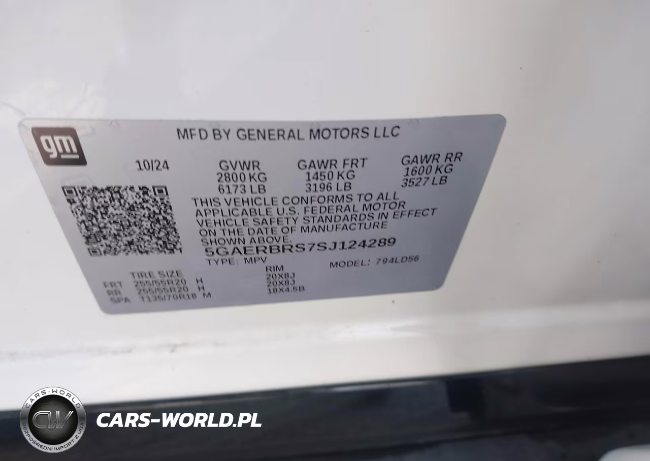 2025 Buick Enclave Sport Touring Fwd VIN:5GAERBRS7SJ124289 - 9