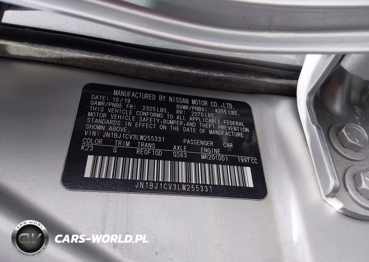 2020 Nissan Rogue Sport S Fwd Xtronic Cvt VIN:JN1BJ1CV3LW255331 - 9