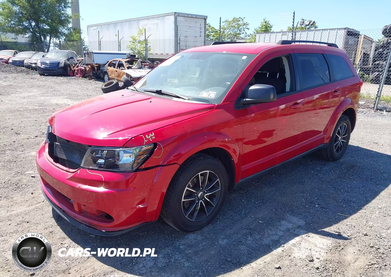 2018 Dodge Journey Se Awd VIN:3C4PDDAG5JT249744 - 2