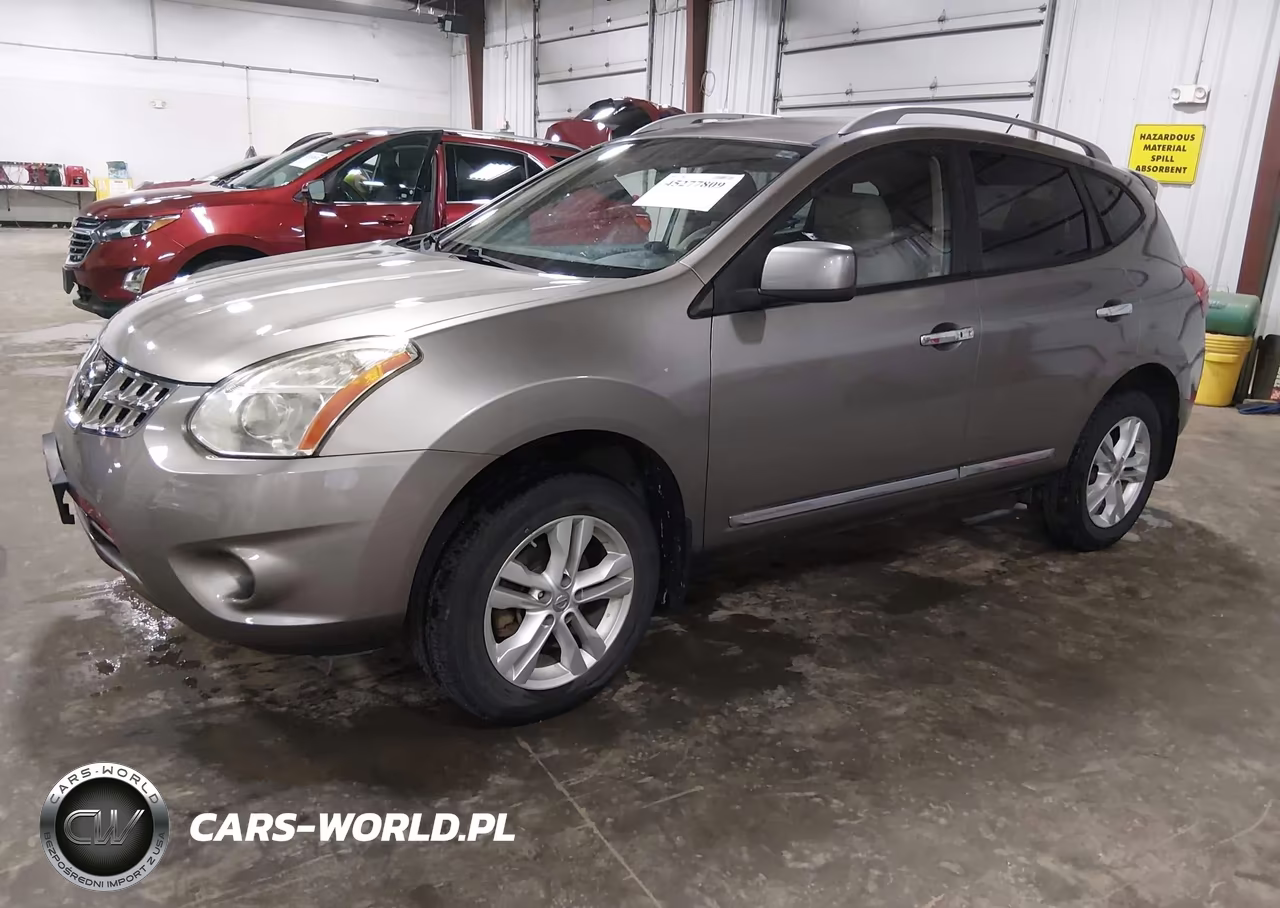 2012 Nissan Rogue Sv VIN:JN8AS5MV9CW355904 - 2