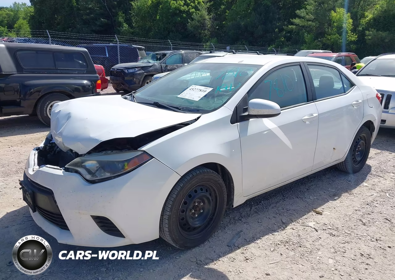 2014 Toyota Corolla Le VIN:5YFBURHE3EP140347 - 2