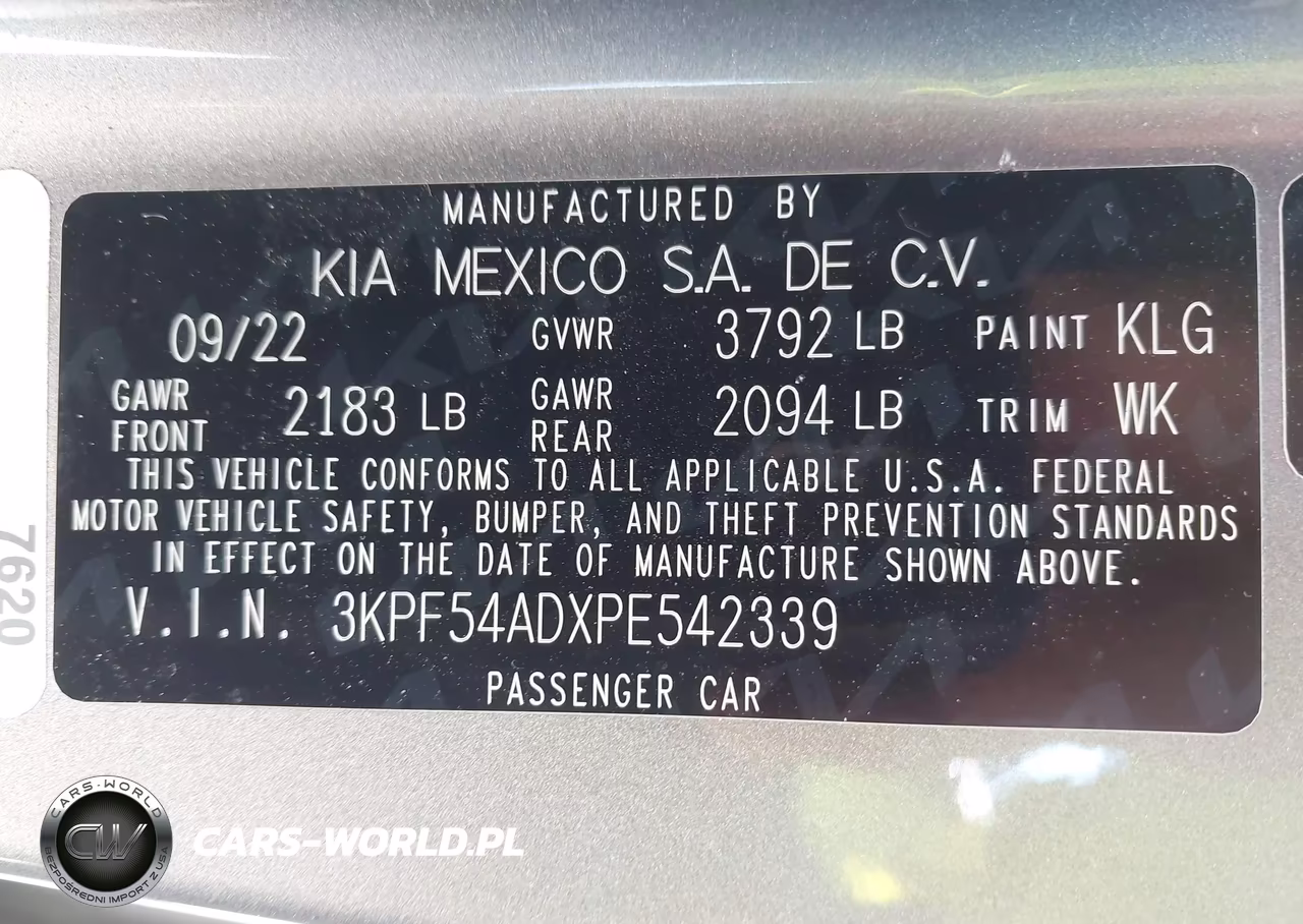 2023 Kia Forte Gt-Line VIN:3KPF54ADXPE542339 - 9