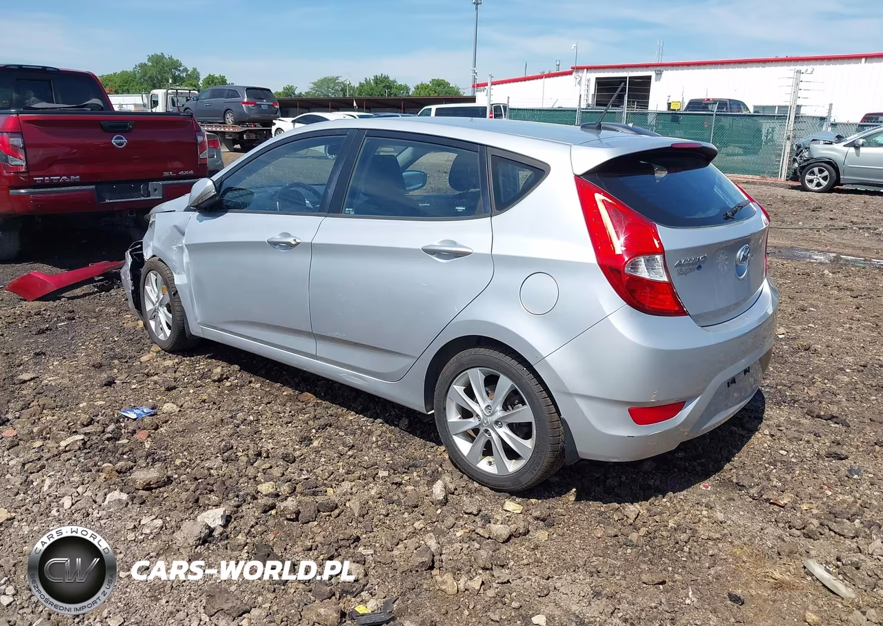 2014 Hyundai Accent Se VIN:KMHCU5AE1EU190489 - 3
