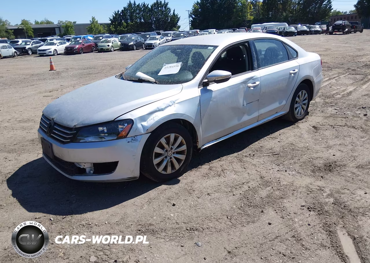 2012 Volkswagen Passat S VIN:1VWAP7A31CC065294 - 2
