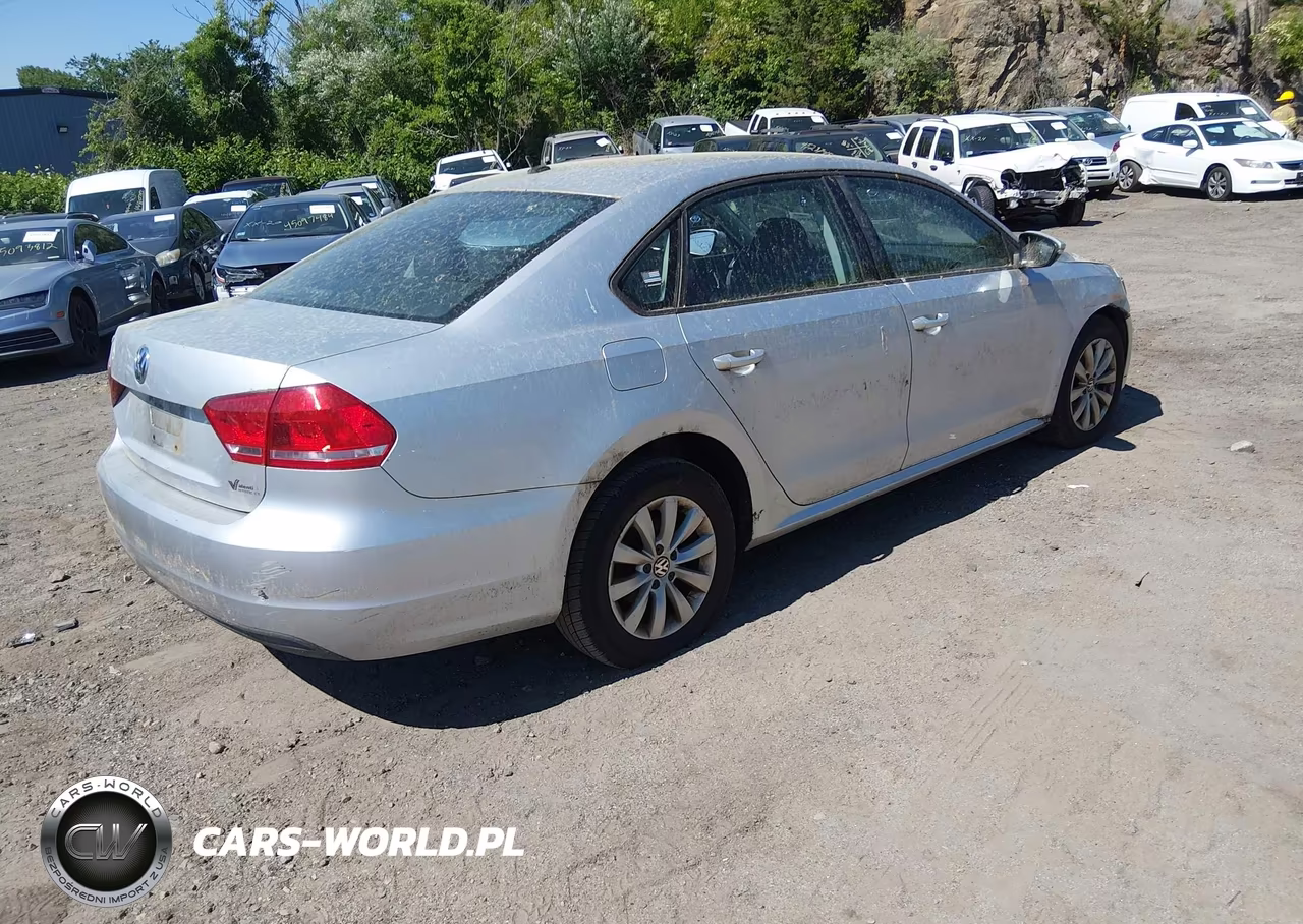 2012 Volkswagen Passat S VIN:1VWAP7A31CC065294 - 4