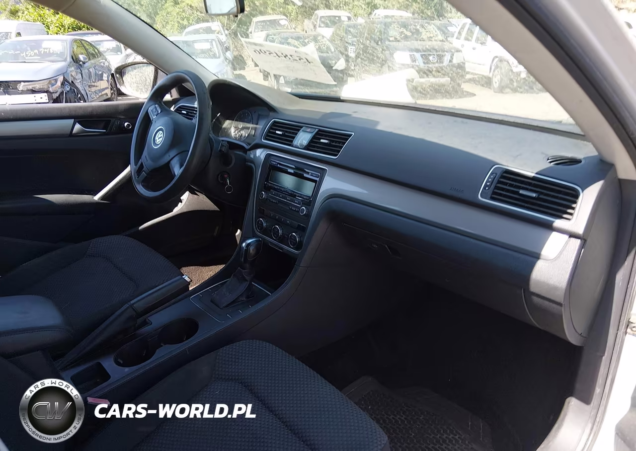 2012 Volkswagen Passat S VIN:1VWAP7A31CC065294 - 5