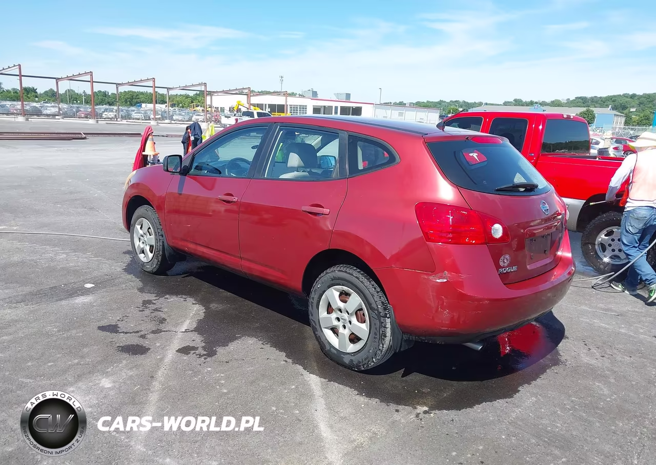 2009 Nissan Rogue S VIN:JN8AS58T39W055597 - 3