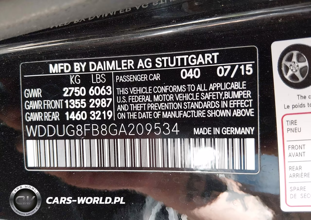 2016 Mercedes-Benz S 550 4Matic VIN:WDDUG8FB8GA209534 - 9