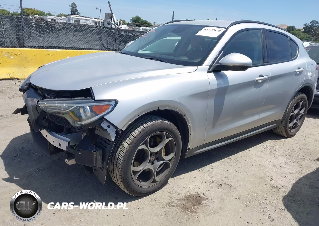 2019 Alfa Romeo Stelvio Sport Rwd VIN:ZASPAJAN1K7C35410 - 2
