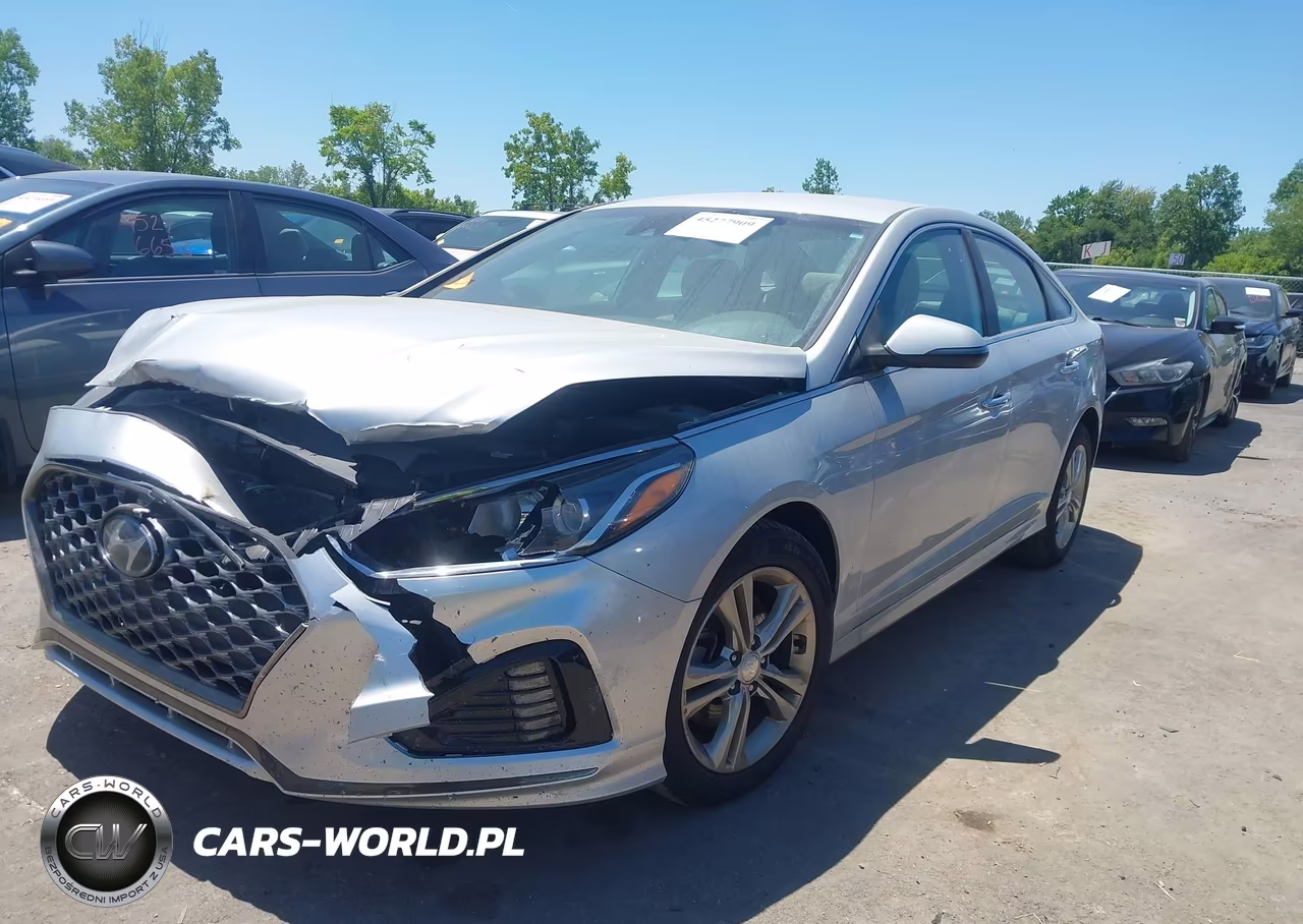 2019 Hyundai Sonata Sel VIN:5NPE34AF5KH763919 - 2
