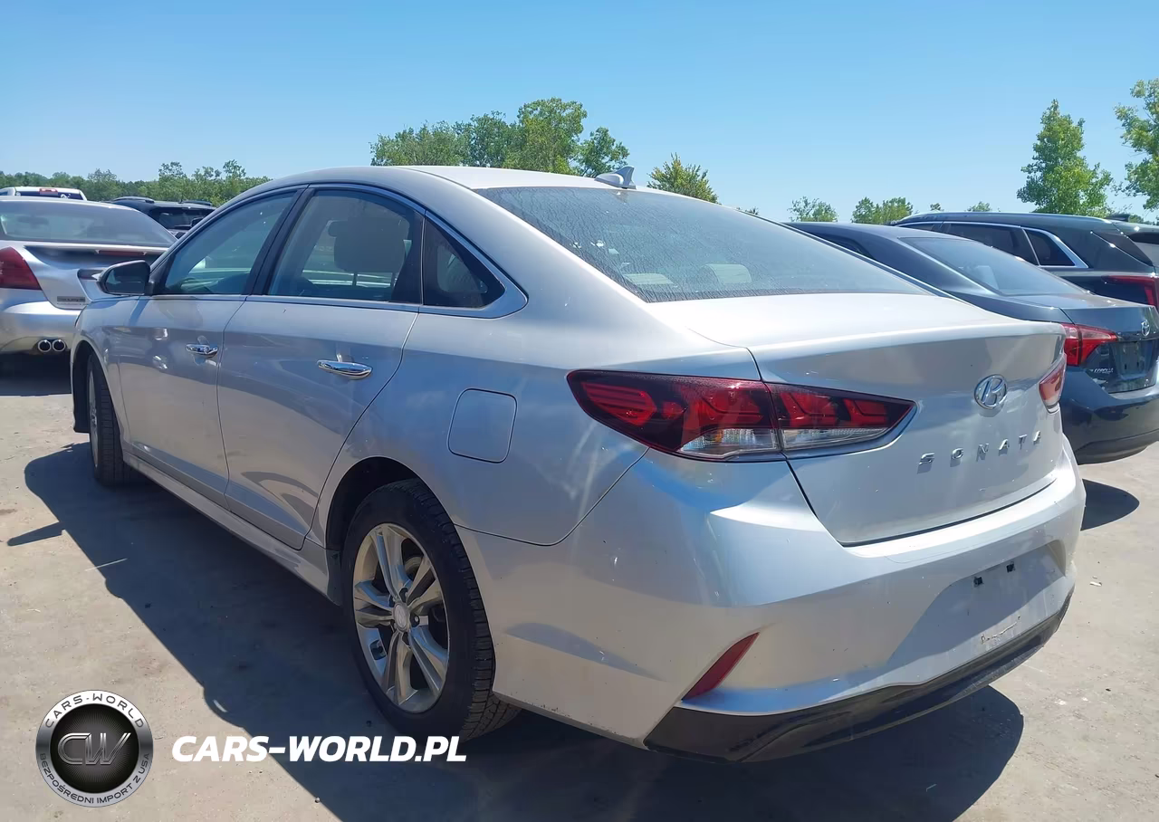2019 Hyundai Sonata Sel VIN:5NPE34AF5KH763919 - 3