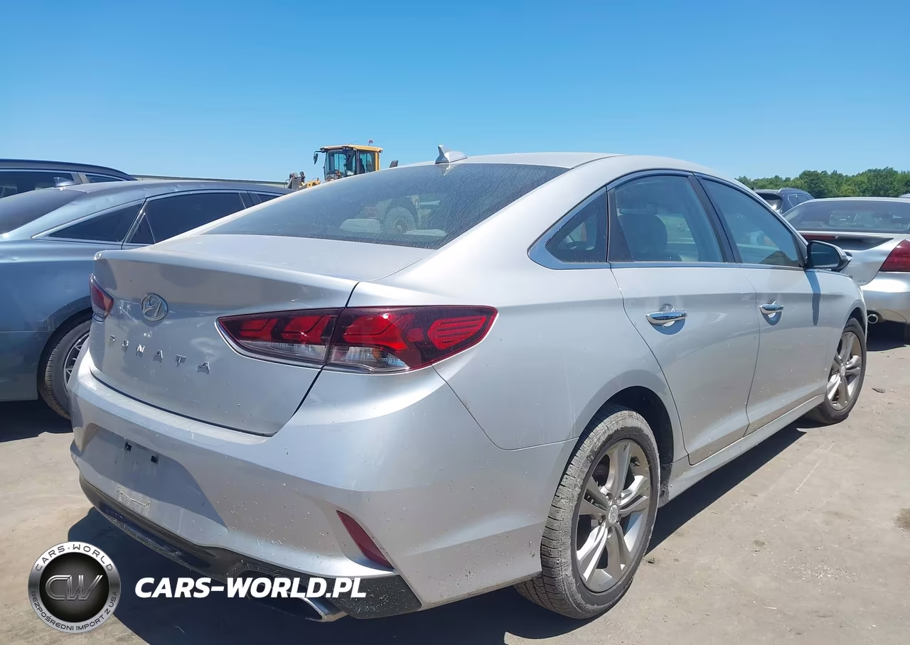2019 Hyundai Sonata Sel VIN:5NPE34AF5KH763919 - 4