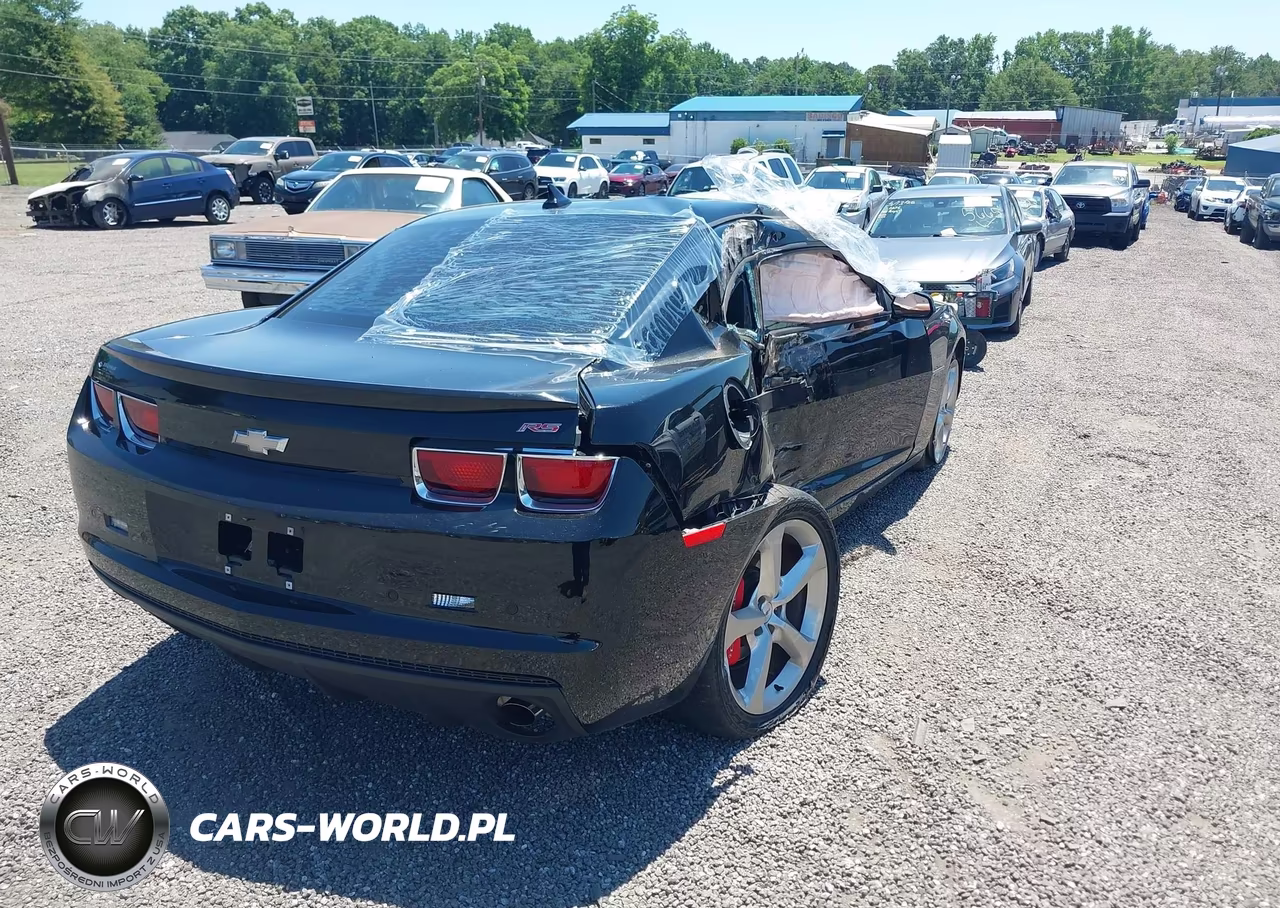 2013 Chevrolet Camaro 2Lt VIN:2G1FC1E36D9130055 - 4