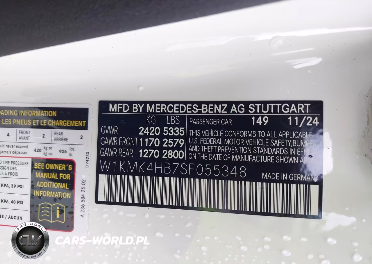 2025 Mercedes-Benz Cle 300 4Matic VIN:W1KMK4HB7SF055348 - 9