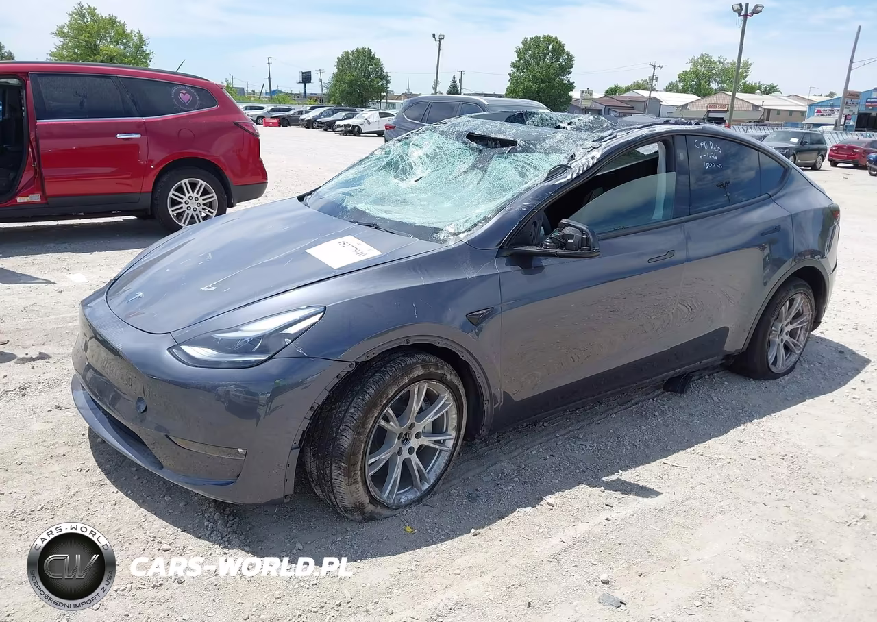 2023 Tesla Model Y Awd-Long Range Dual Motor All-Wheel Drive VIN:7SAYGDEE0PF887303 - 2