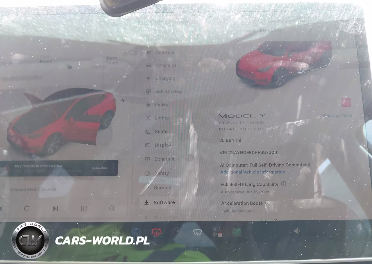 2023 Tesla Model Y Awd-Long Range Dual Motor All-Wheel Drive VIN:7SAYGDEE0PF887303 - 7
