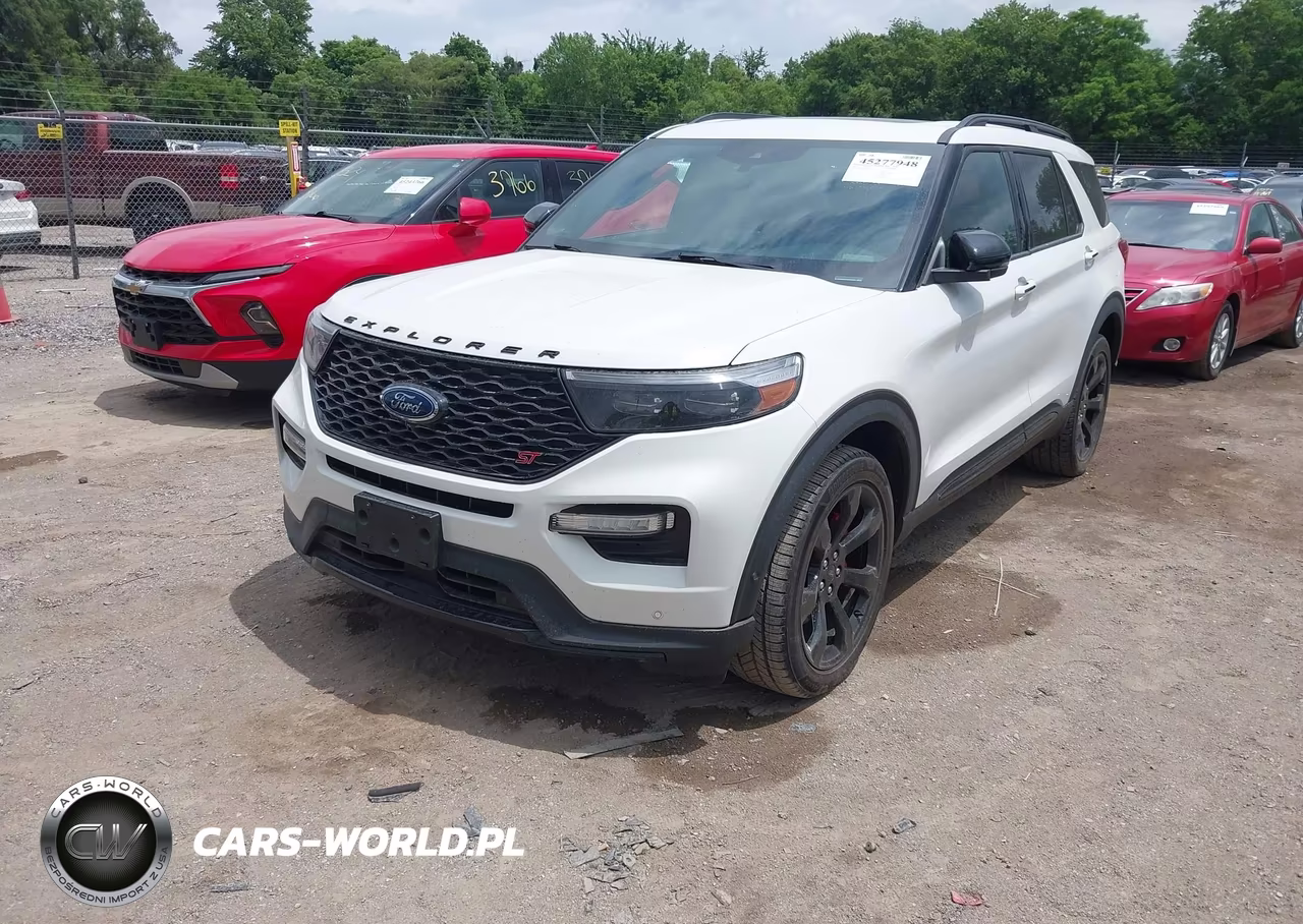 2022 Ford Explorer St VIN:1FM5K8GC4NGB12776 - 2