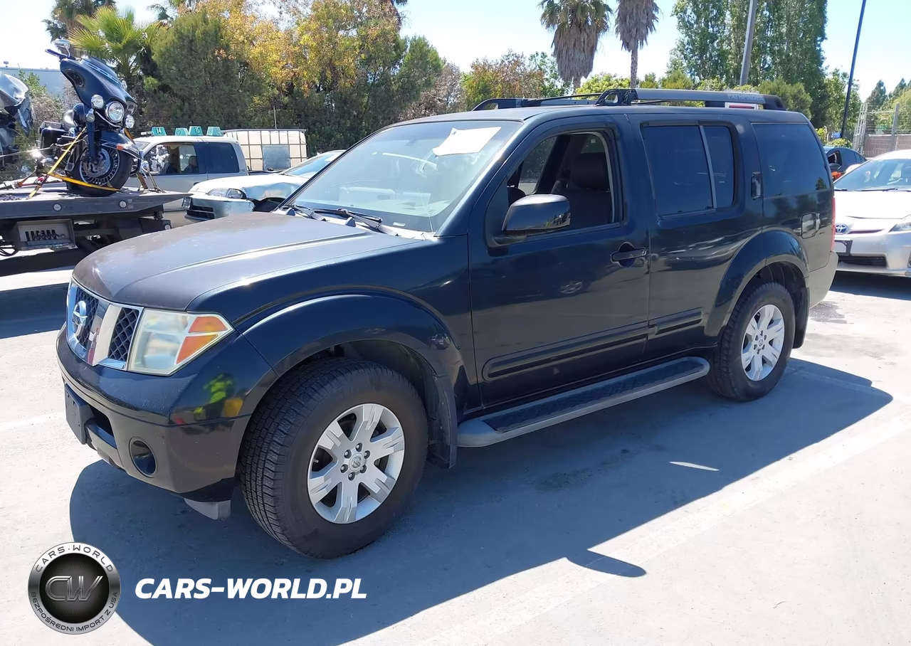 2005 Nissan Pathfinder Le VIN:5N1AR18U65C731654 - 2