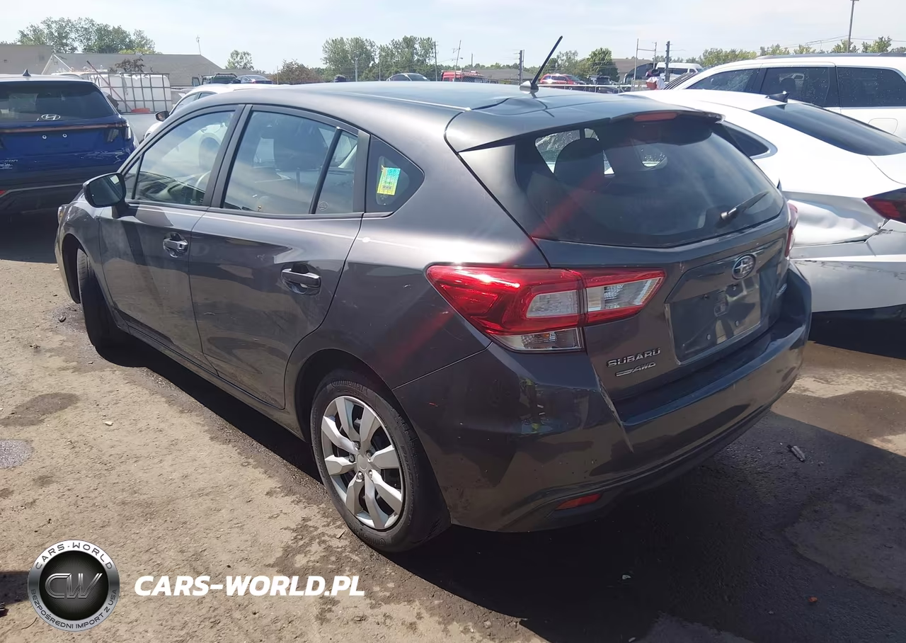 2019 Subaru Impreza 2.0I VIN:4S3GTAB60K3752540 - 3
