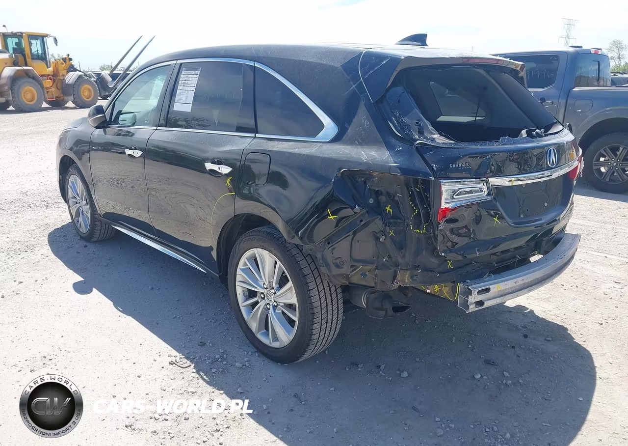 2017 Acura Mdx Technology Package VIN:5J8YD4H5XHL003532 - 3