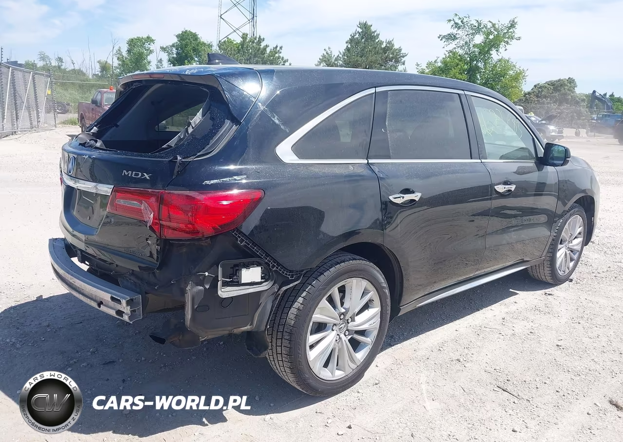 2017 Acura Mdx Technology Package VIN:5J8YD4H5XHL003532 - 4