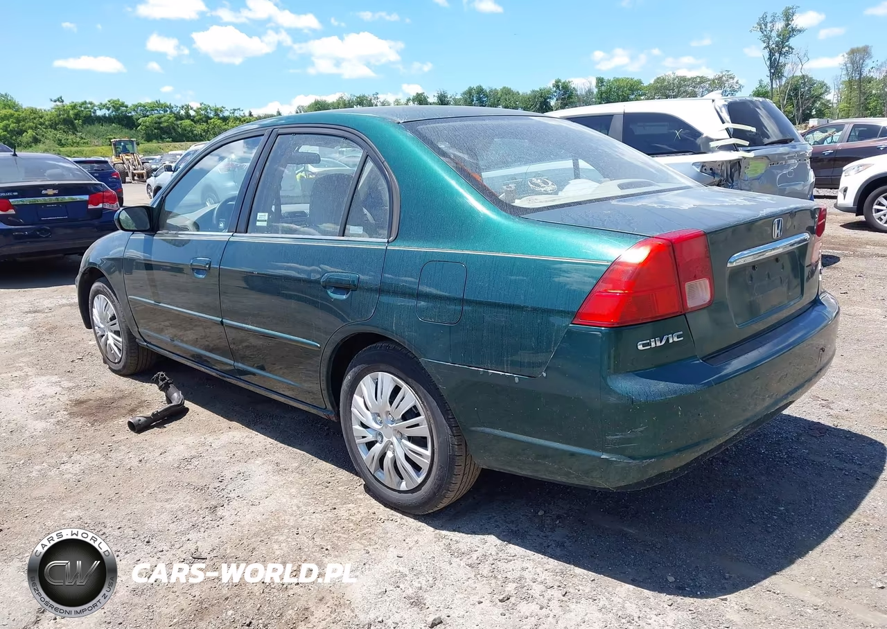 2001 Honda Civic Ex VIN:2HGES26781H598420 - 3