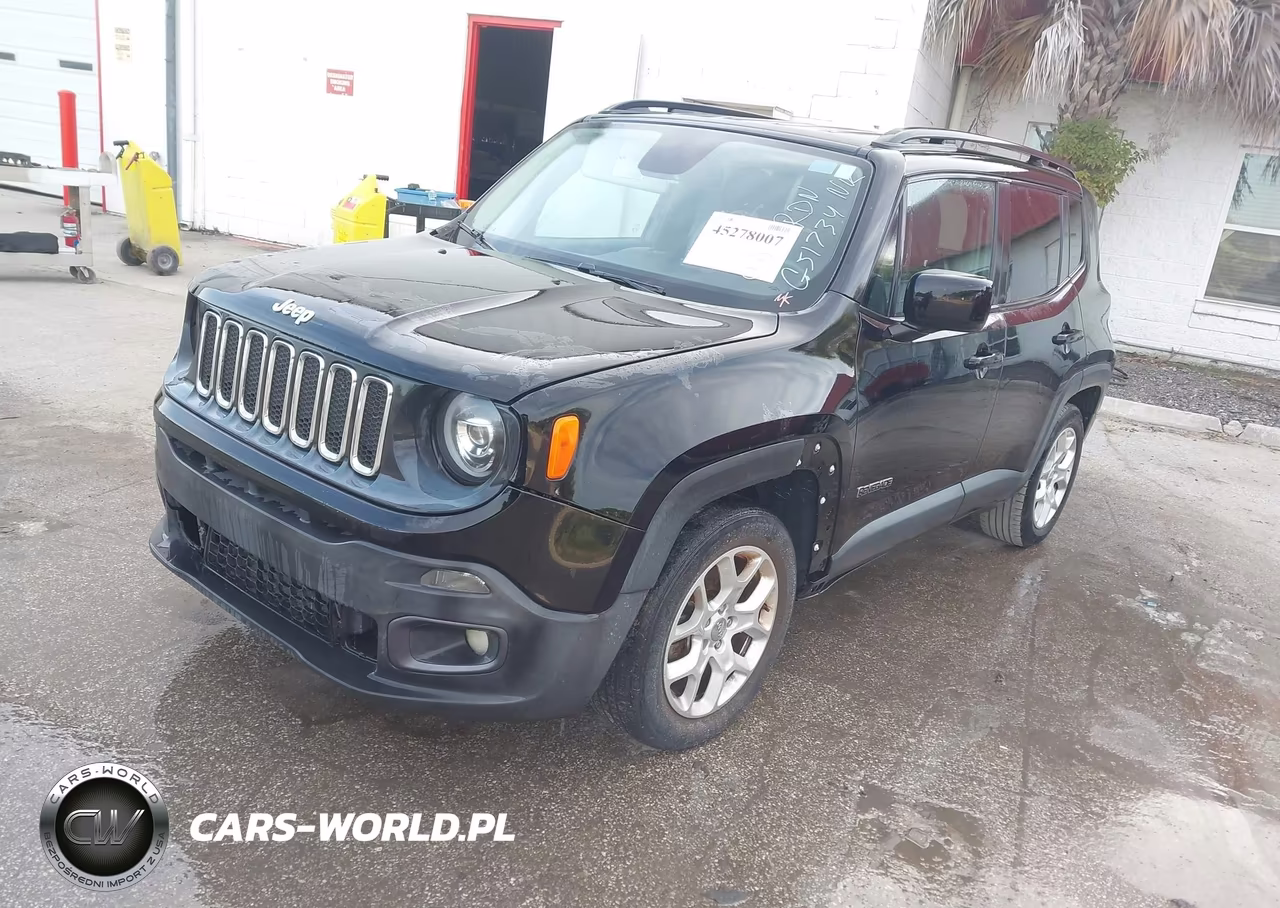 2017 Jeep Renegade Latitude Fwd VIN:ZACCJABB4HPG51734 - 2