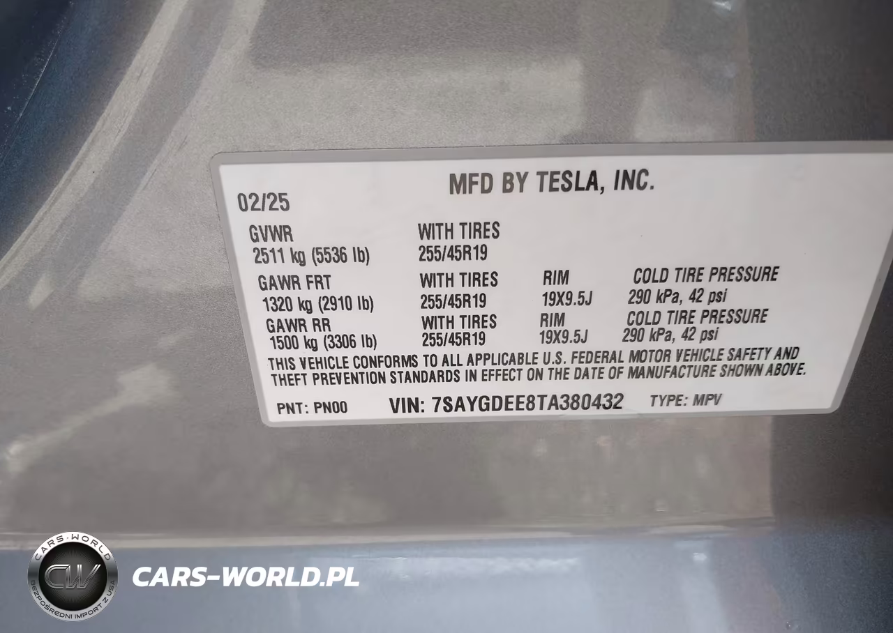 2026 Tesla Model Y All-Wheel Drive-Long Range Launch Series-Premium All-Wheel Drive VIN:7SAYGDEE8TA380432 - 9