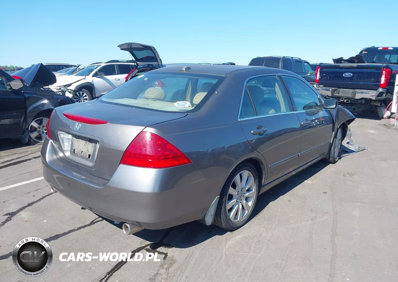 2007 Honda Accord 3.0 Ex VIN:1HGCM66557A084510 - 4