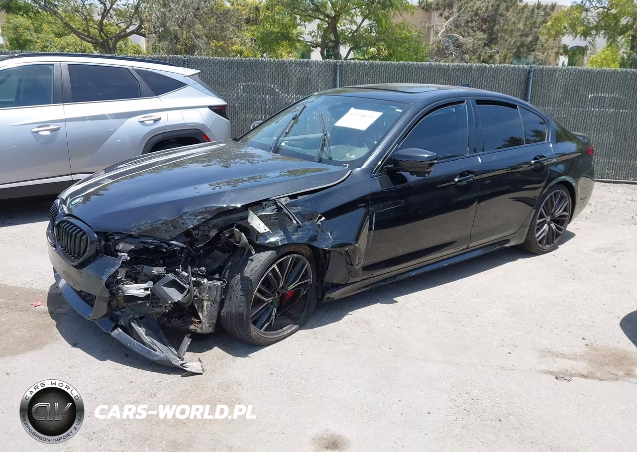 2021 BMW 540I VIN:WBA53BJ03MWW88504 - 2