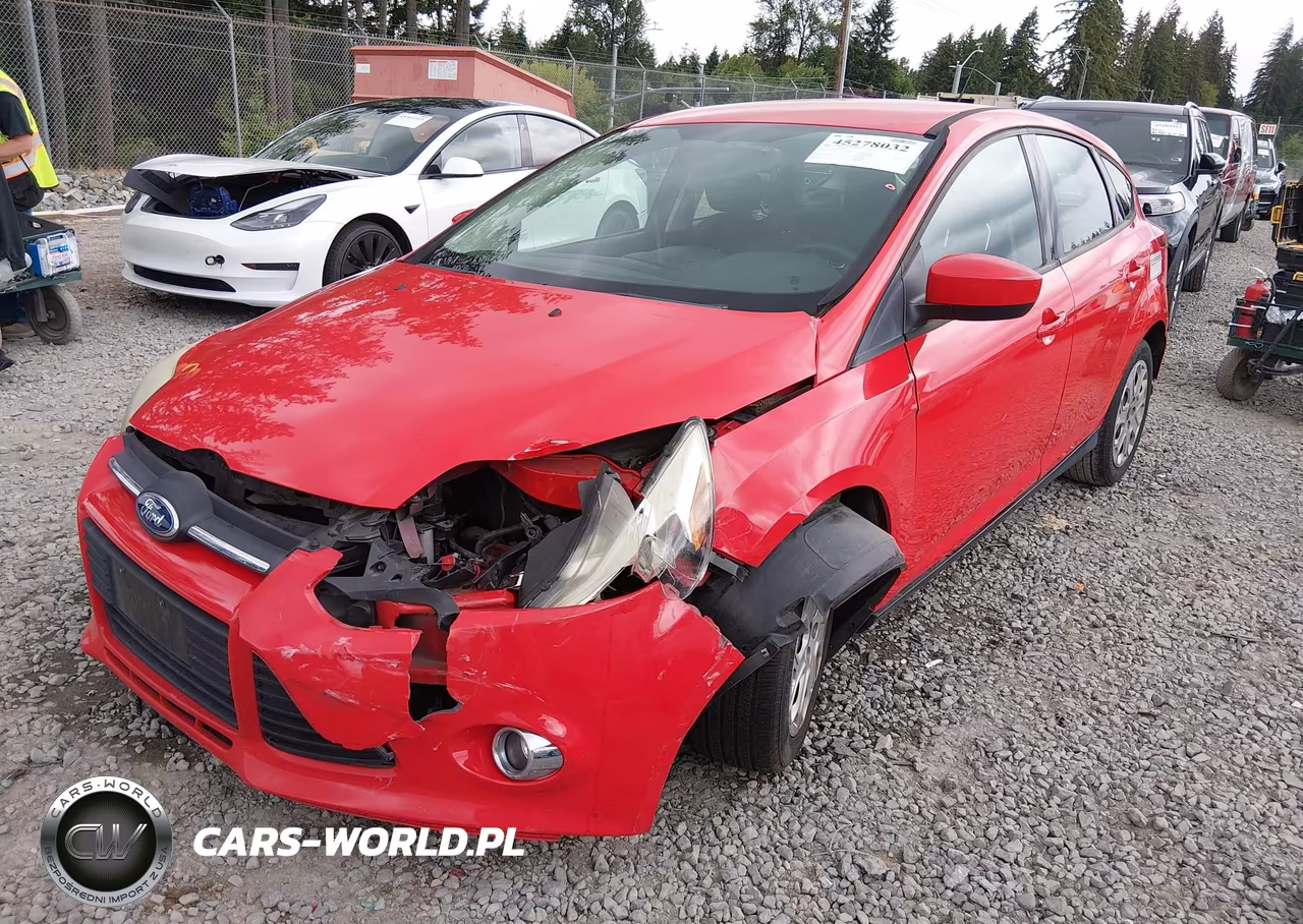 2012 Ford Focus Se VIN:1FAHP3K20CL176201 - 2