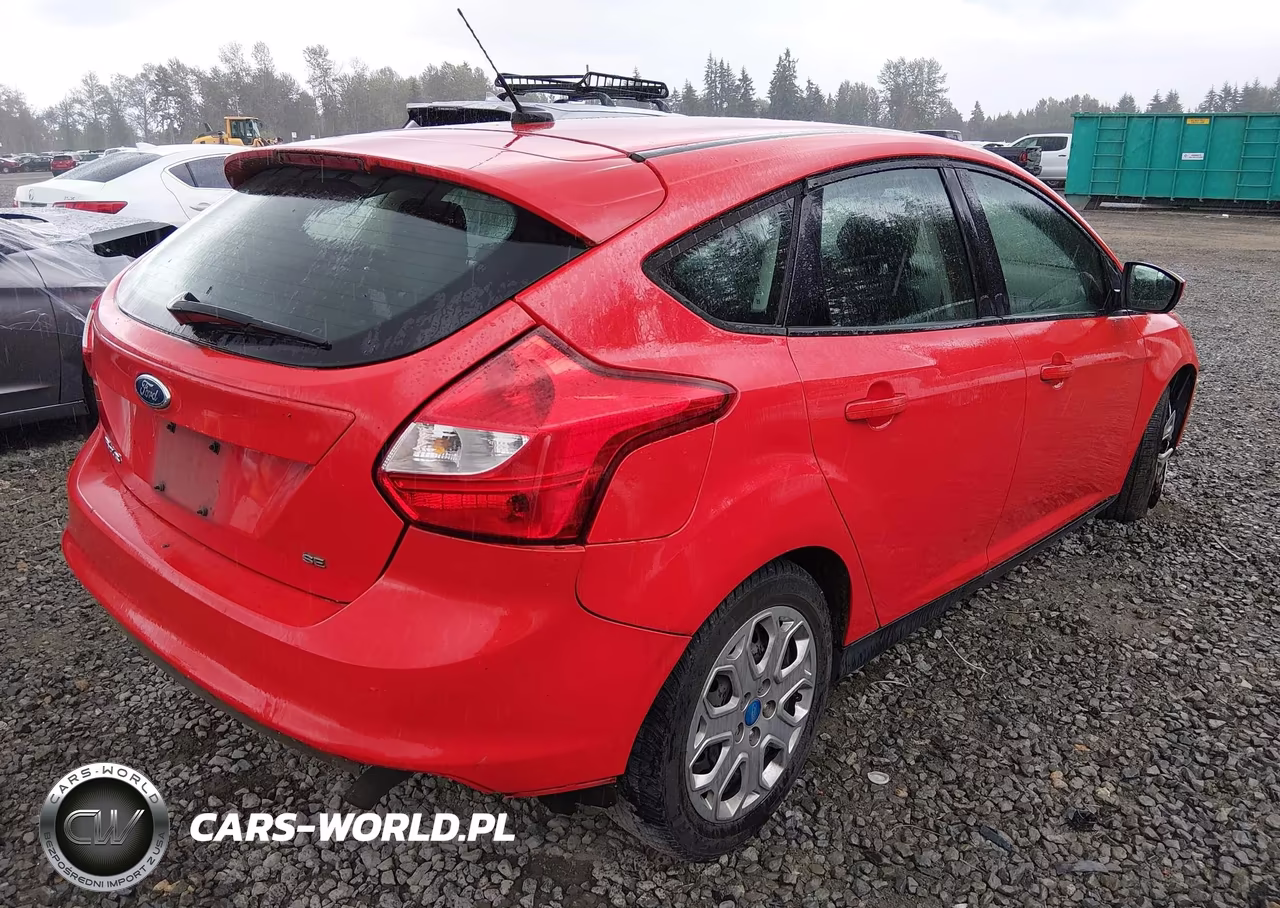 2012 Ford Focus Se VIN:1FAHP3K20CL176201 - 4