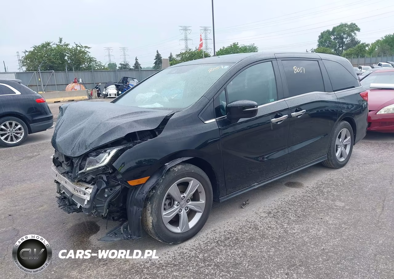2020 Honda Odyssey Ex-L-Ex-L W-Navi Res VIN:5FNRL6H7XLB035993 - 2