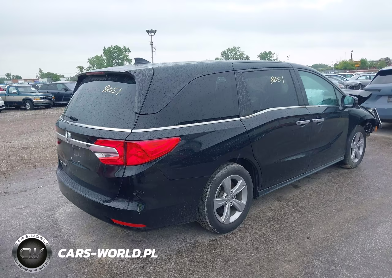 2020 Honda Odyssey Ex-L-Ex-L W-Navi Res VIN:5FNRL6H7XLB035993 - 4