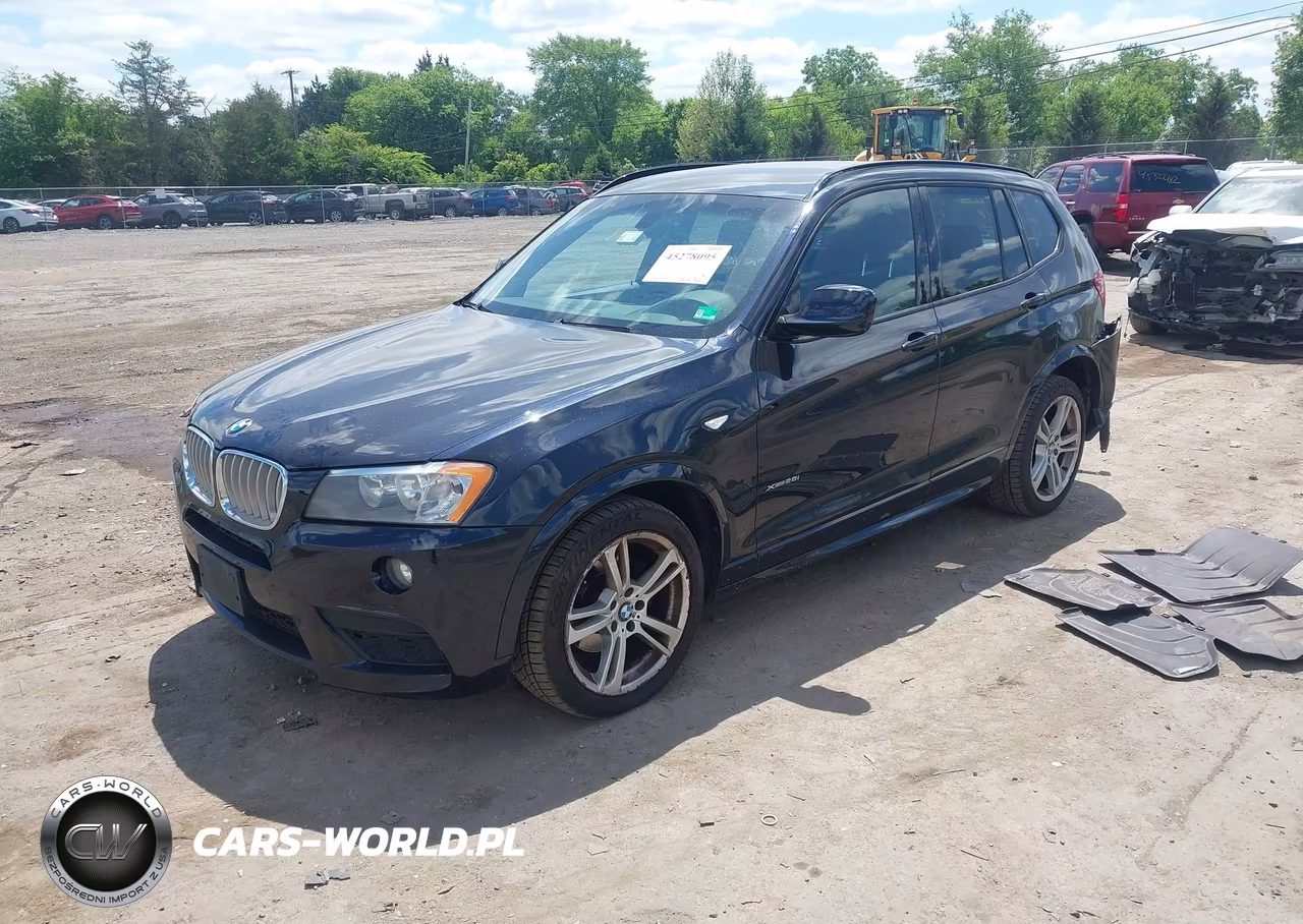 2013 BMW X3 xDrive28I VIN:5UXWX9C53D0A19117 - 2