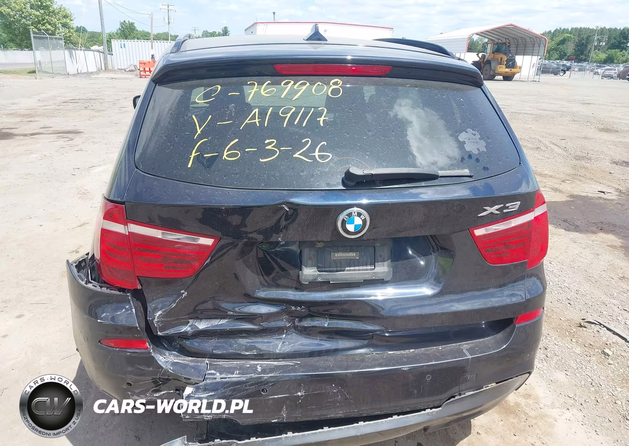 2013 BMW X3 xDrive28I VIN:5UXWX9C53D0A19117 - 6