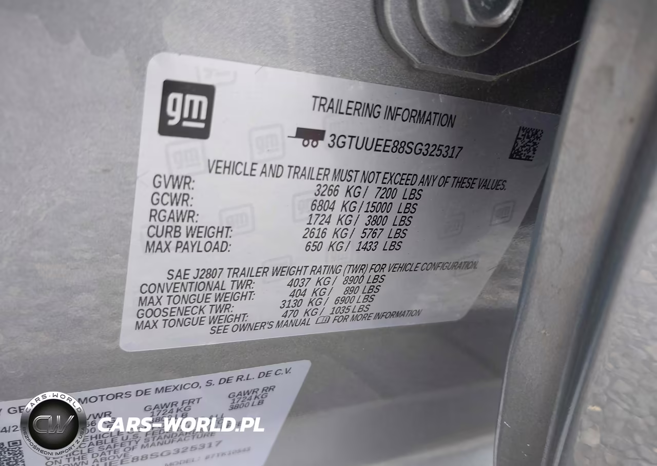 2025 GMC Sierra 1500 4Wd Short Box At4 VIN:3GTUUEE88SG325317 - 9