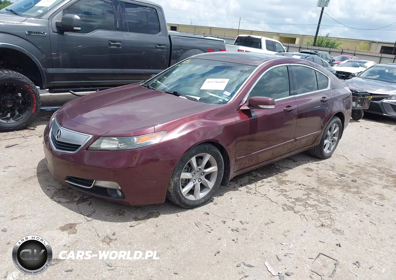 2012 Acura Tl 3.5 VIN:19UUA8F20CA016236 - 2
