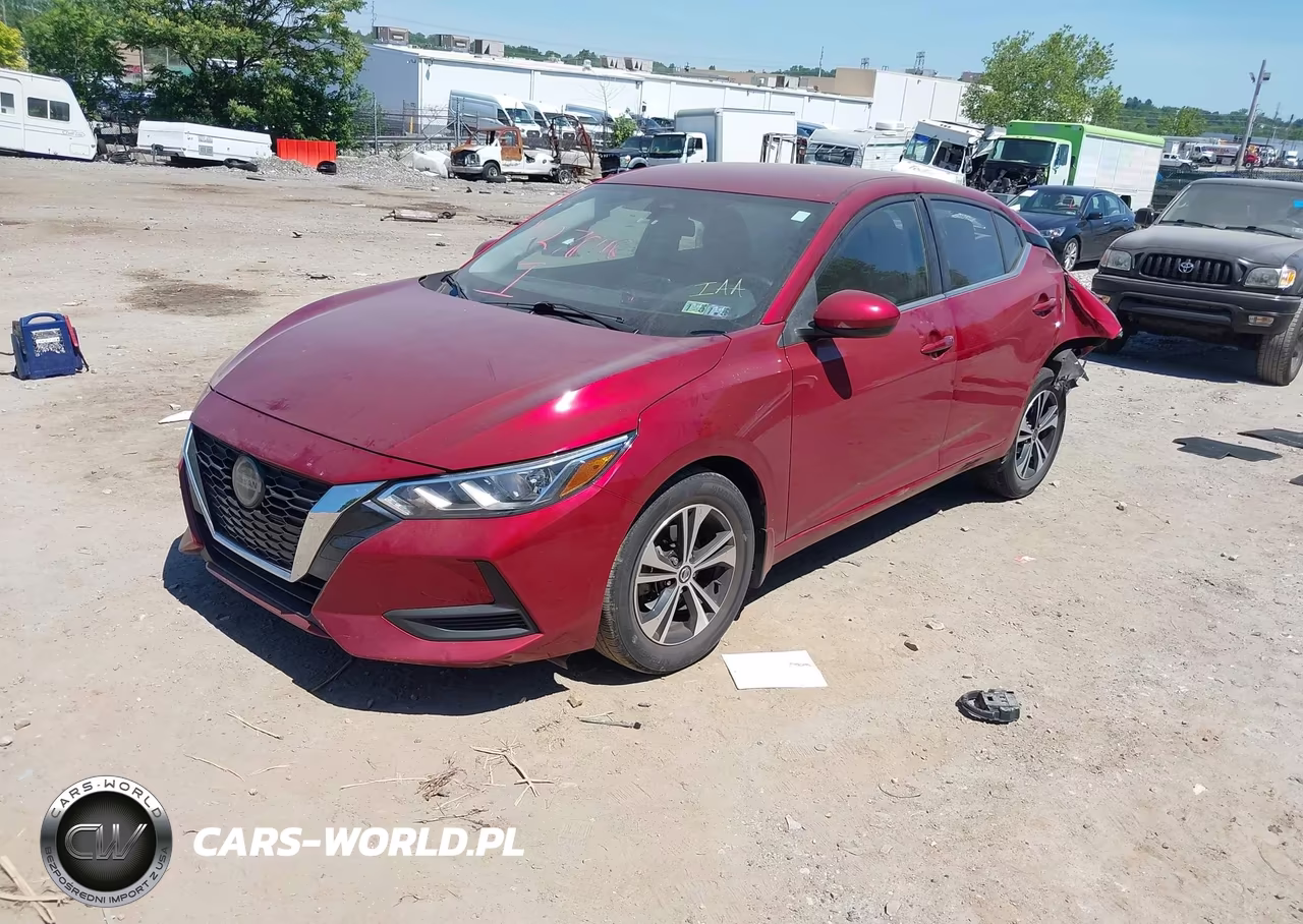 2023 Nissan Sentra Sv Xtronic Cvt VIN:3N1AB8CV7PY275694 - 2
