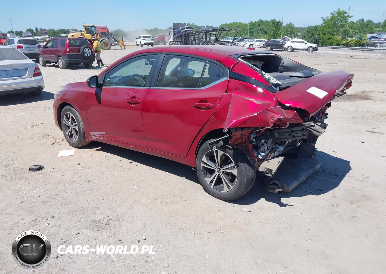 2023 Nissan Sentra Sv Xtronic Cvt VIN:3N1AB8CV7PY275694 - 3