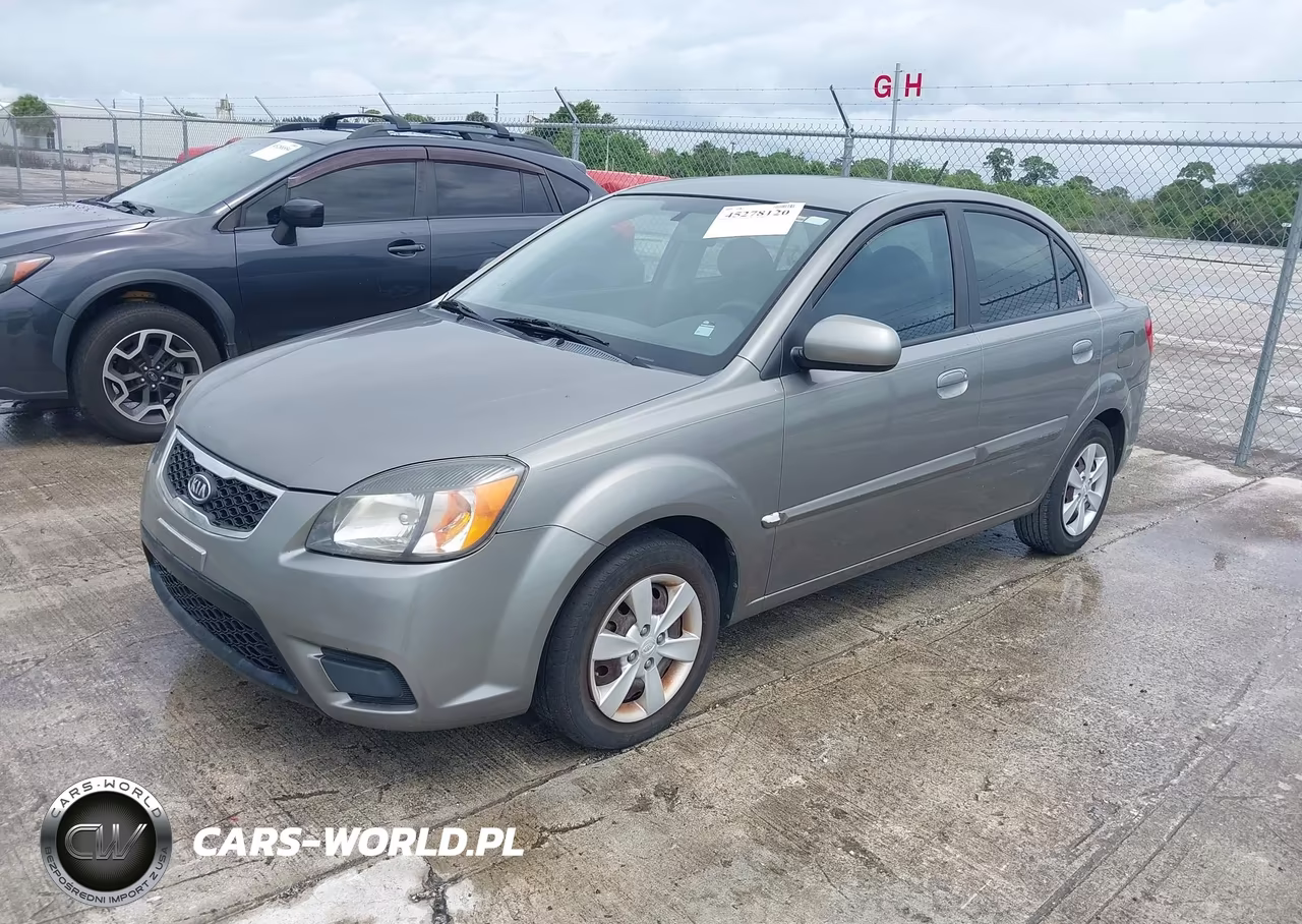 2010 Kia Rio Lx VIN:KNADH4A39A6647275 - 2