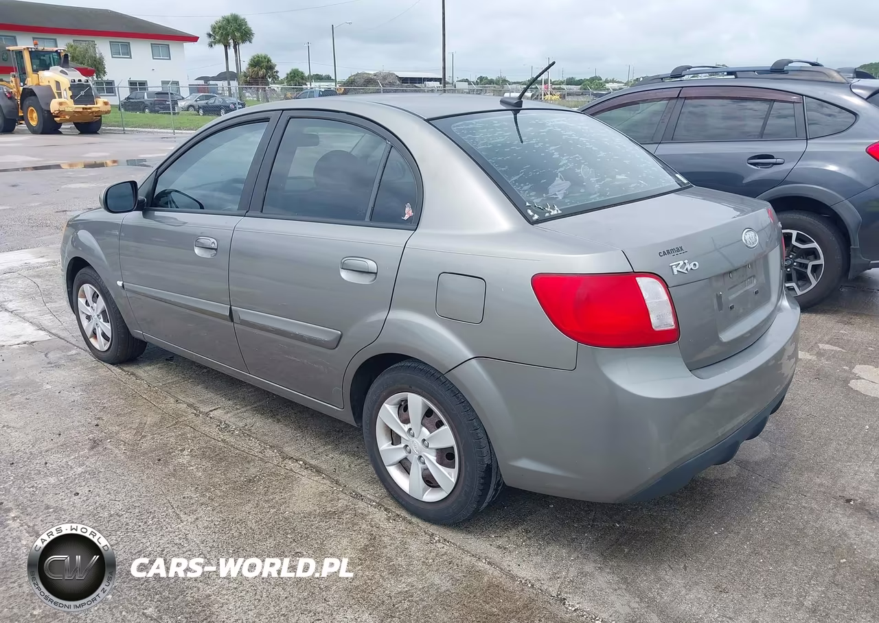 2010 Kia Rio Lx VIN:KNADH4A39A6647275 - 3