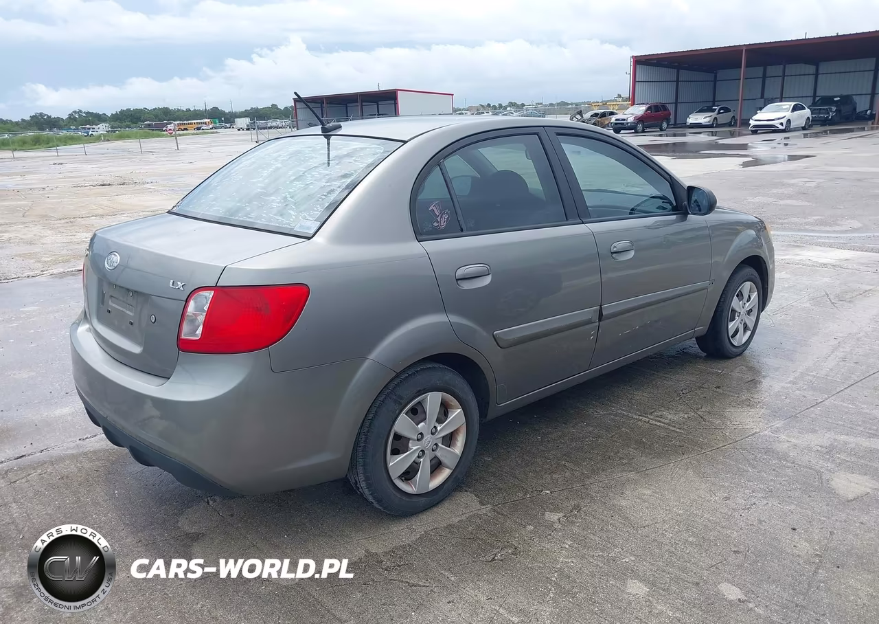 2010 Kia Rio Lx VIN:KNADH4A39A6647275 - 4