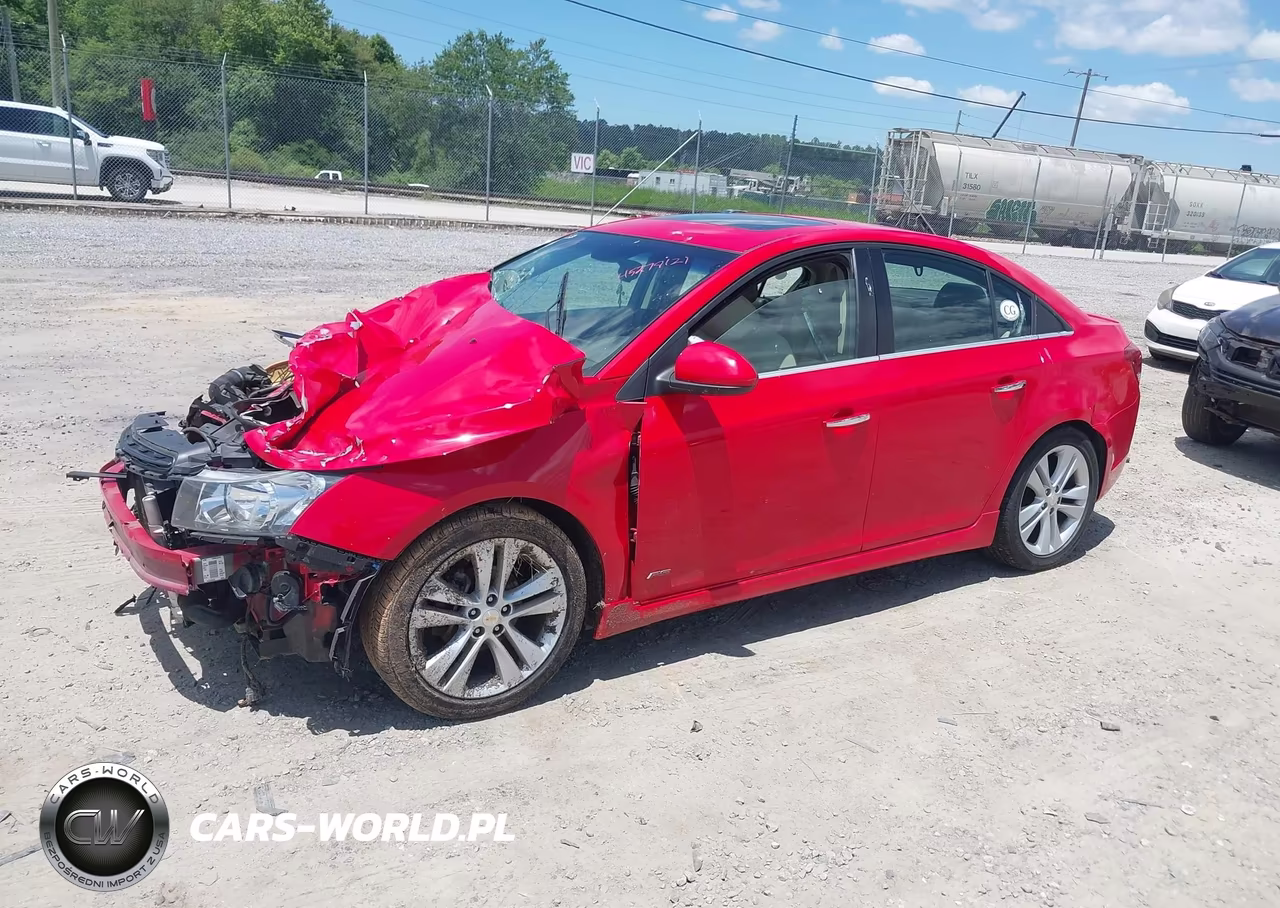 2015 Chevrolet Cruze Ltz VIN:1G1PG5SB0F7225100 - 2