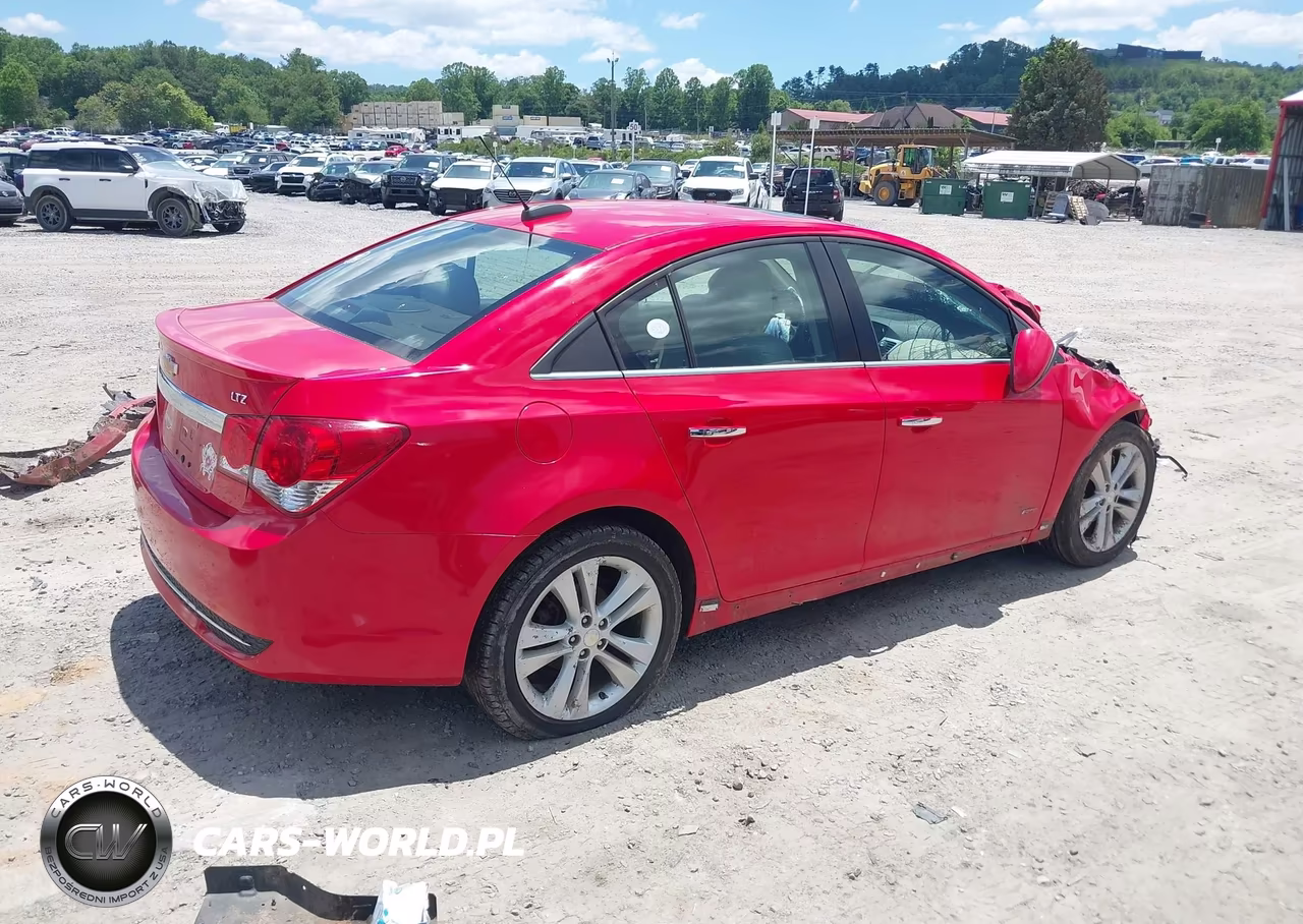 2015 Chevrolet Cruze Ltz VIN:1G1PG5SB0F7225100 - 4